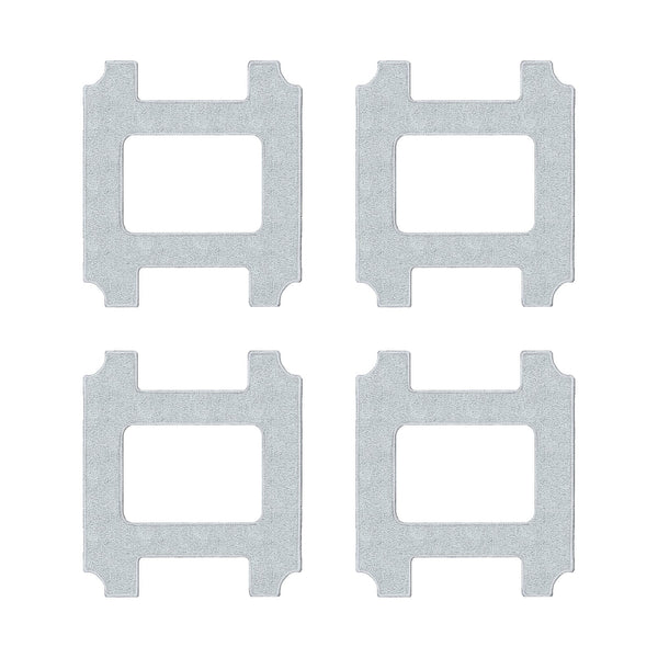 Lot de 4 lingettes microfibres pour robot lave-vitre Vitrea Extra