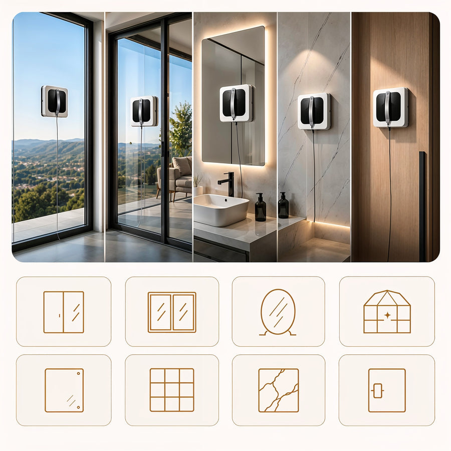 Un seul robot pour vos surfaces lisses