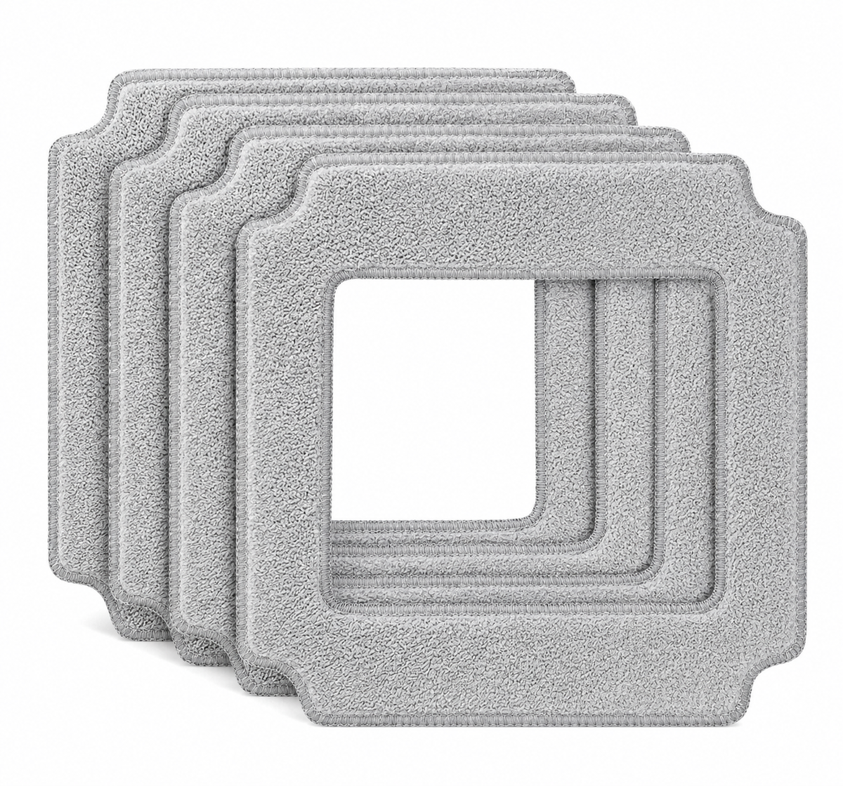 Lot de 4 lingettes microfibres Robot Vitrea Smart